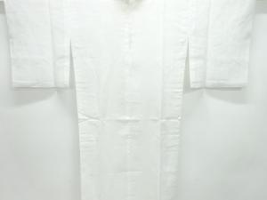 流水に草花模様夏用長襦袢